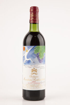 (1) 1982 Chateau Mouton Rothschild, Pauillac