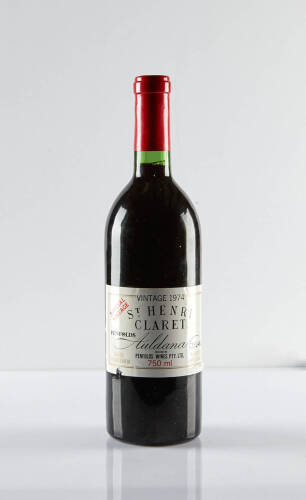 (1) 1974 Penfolds St Henri Claret