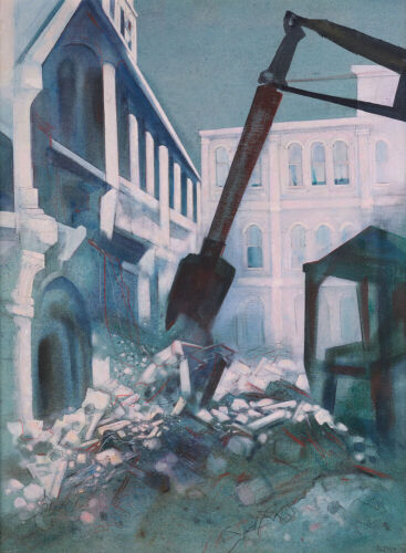 DORIS LUSK College Demolition