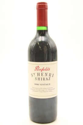 (1) 1996 Penfolds St. Henri Shiraz, South Australia [JO95]