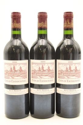 (3) 2000 Chateau Cos d'Estournel, Saint-Estephe [JR16.5] [RP97] [WE94]