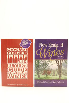 (1) Michael Cooper's Buyer's Guide to New Zealand Wines 2014/2020, Sold as one lot