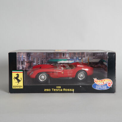 Ferrari 250 Testa Rossa, Hotwheels Diecast Model