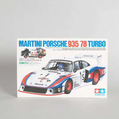 Porsche 935-78 Martini Turbo Tamiya Model 