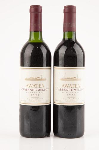 (2) 1990 Te Mata Awatea, Hawkes Bay