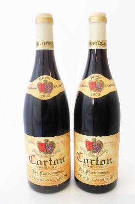 (2) 2005 Capitain Gagnerot 'Les Marechaudes' Corton Grand Cru