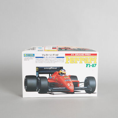 Ferrari F1-87 Gunze Sangyo Model 1/24