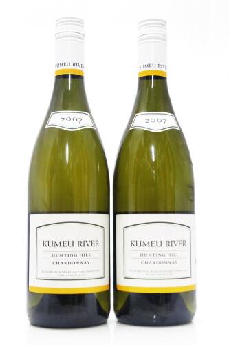 (2) 2007 Kumeu River Hunting Hill Chardonnay