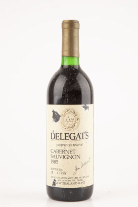 (1) 1985 Delegats Proprietors Reserve Cabernet Sauvignon, Hawkes Bay