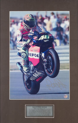 Valentino Rossi 2002 South African GP Photograph