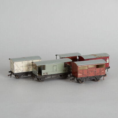 5x Hornby Dublo Carriages