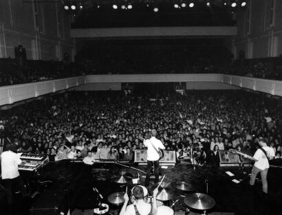 The Chills performing in Dunedin