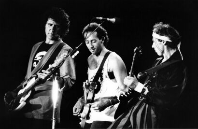 Dire Straits performing at Mt Smart