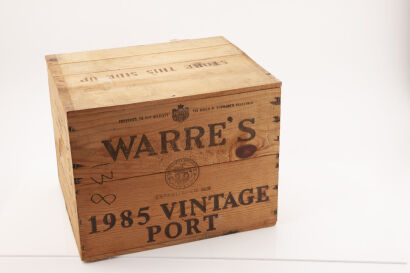 (12) 1985 Warres Vintage Port, Oporto (OWC)