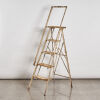 A Rustic French Steel Painters Ladder