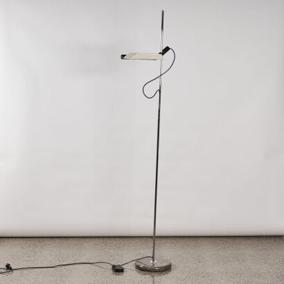 An Italian Guzzini 1980's Floor Lamp