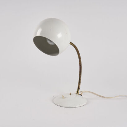 A Mid-Century Ball Lamp