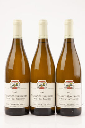 (3) 2007 Louis Carillon Puligny Montrachet 1er Cru Les Perrieres, Cote de Beaune