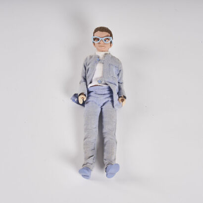 A Vintage Thunderbirds 'Brains' Doll 