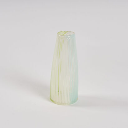 A Vintage Stripped Artglass Vase