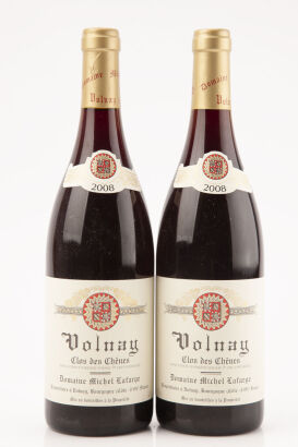 (2) 2008 Michel Lafarge Volnay Clos des Chenes 1er Cru, Cote de Beaune