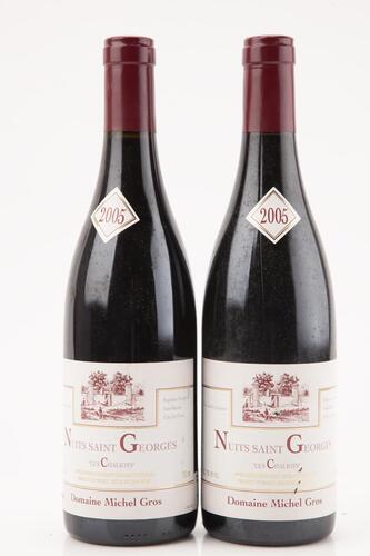 (2) 2005 Michel Gros Nuits St Georges Les Chailots, Cote de Nuits