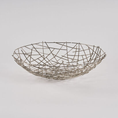 A Modernist Wire Bowl