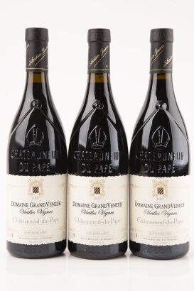 (3) 2007 Domaine Grand Veneur Vieilles Vignes, Chateauneuf du Pape