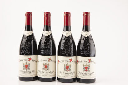 (4) 2007 Clos des Papes, Chateauneuf du Pape