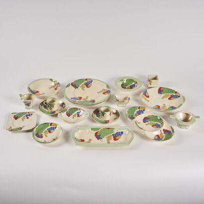 A Collection of Royal Doulton 'Caprice' China