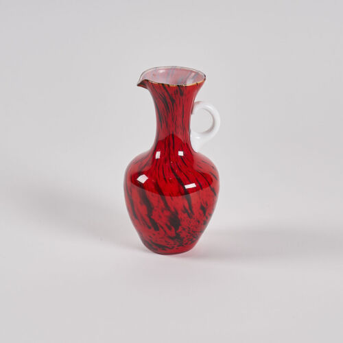 An Italian Empori Glass Jug