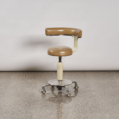 A Vintage Industrial Style Dentists Chair