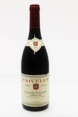 (1) 2005 Domaine Faiveley Clos de Vougeot Grand Cru