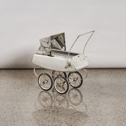 A Vintage Pedigree Dolls Pram 