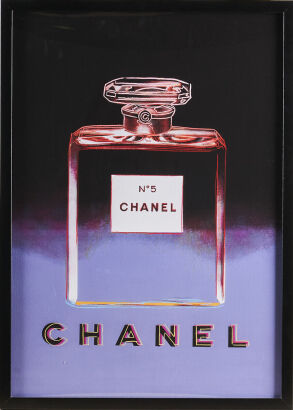 An ANDY WARHOL Chanel No 5 Print