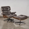 An Eames Style Lounge Chair and Ottoman