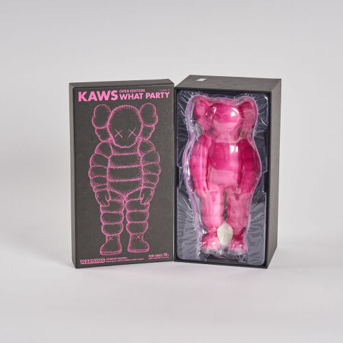 KAWS What Party (Pink)