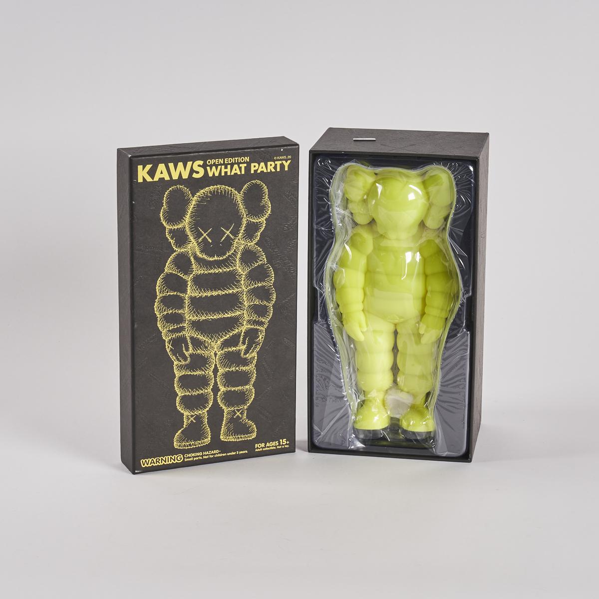 KAWS What Party (Yellow)