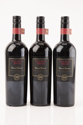 (3) 2013 Church Road Grand Reserve Cabernet Sauvignon Merlot, Hawkes Bay