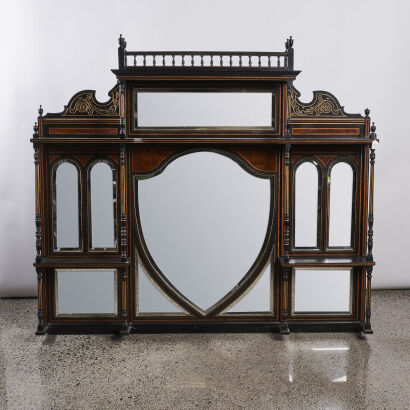 A Superb Victorian Overmantle&not;&dagger;