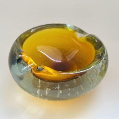 A Murano Glass Ashtray