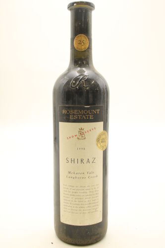 (1) 1998 Rosemount Estate Show Reserve Shiraz, McLaren Vale