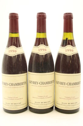 (3) 1990 Alain Burguet Gevrey Chambertin, Cotes de Nuits