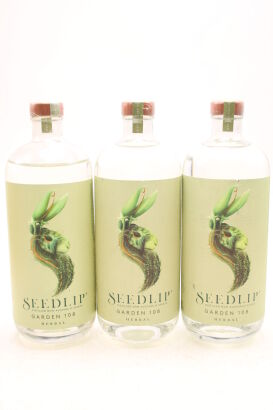 (3) Seedlip Garden 108 Distilled Non-Alcoholic Spirit, England