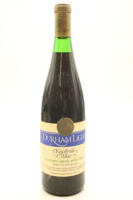 (1) NV Durham Light Kiwifruit Wine