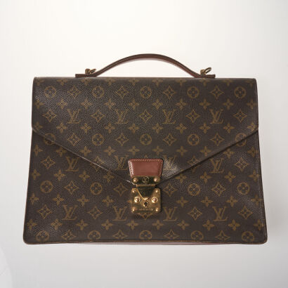 Louis Vuitton Monogram Serviette Consellier Briefcase