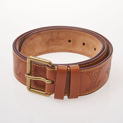 Louis Vuitton Mahina Perforated Belt