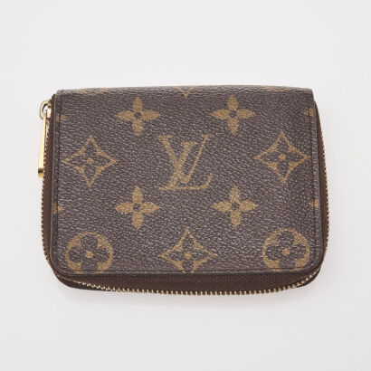 Louis Vuitton Monogram Zippy Compact Coin Wallet