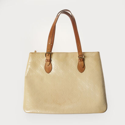 Louis Vuitton Vernis Brentwood Tote Bag