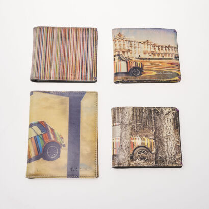 A Set of Four Paul Smith Wallets